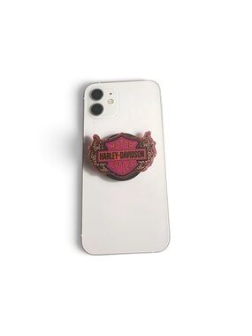 Harley-Davidson Pink & Black Shield Phone Grip